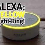 Alexa yellow ring