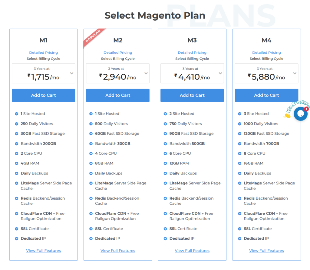 MilesWeb Magento Plans.png